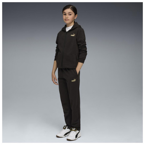 Puma Παιδικές φόρμες σετ Metallic Hooded Sweat Suit